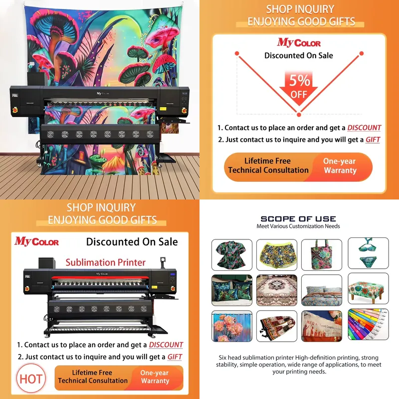 Large Format Sublimation Printer - Geniş Formatlı Süblimasyon Yazıcısı, Süblimasyon Kağıdı