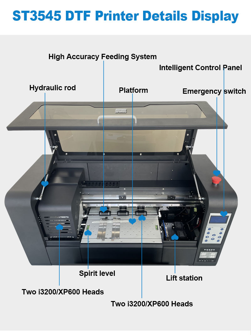 30CM A3 DTF Yazıcı Xp600/I3200 - Large Format Sublimation Printer incelemesi ve fiyatı