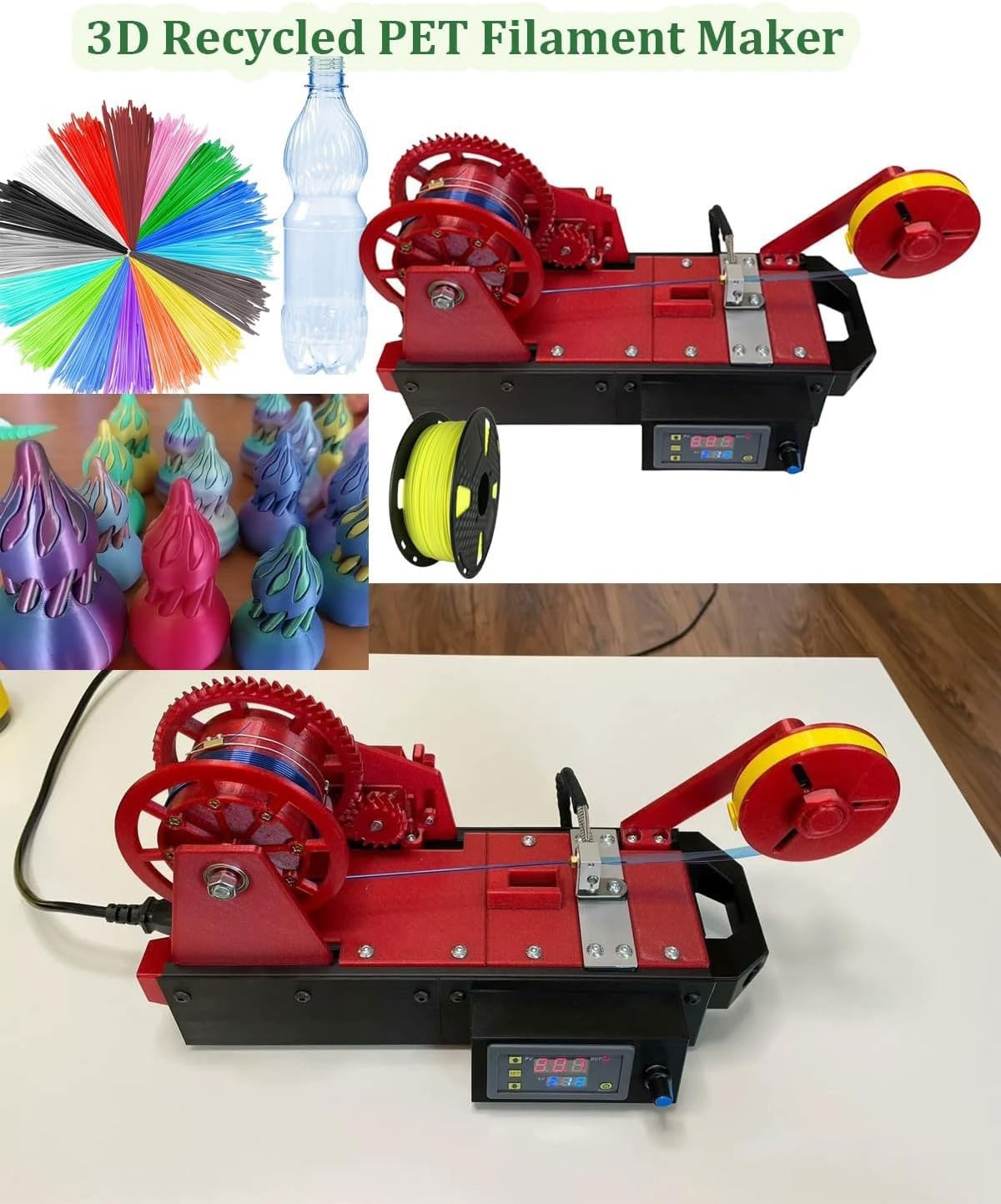 Geniş Voltajlı Masaüstü 3D Bas - Commercial Printing Process incelemesi ve fiyatı