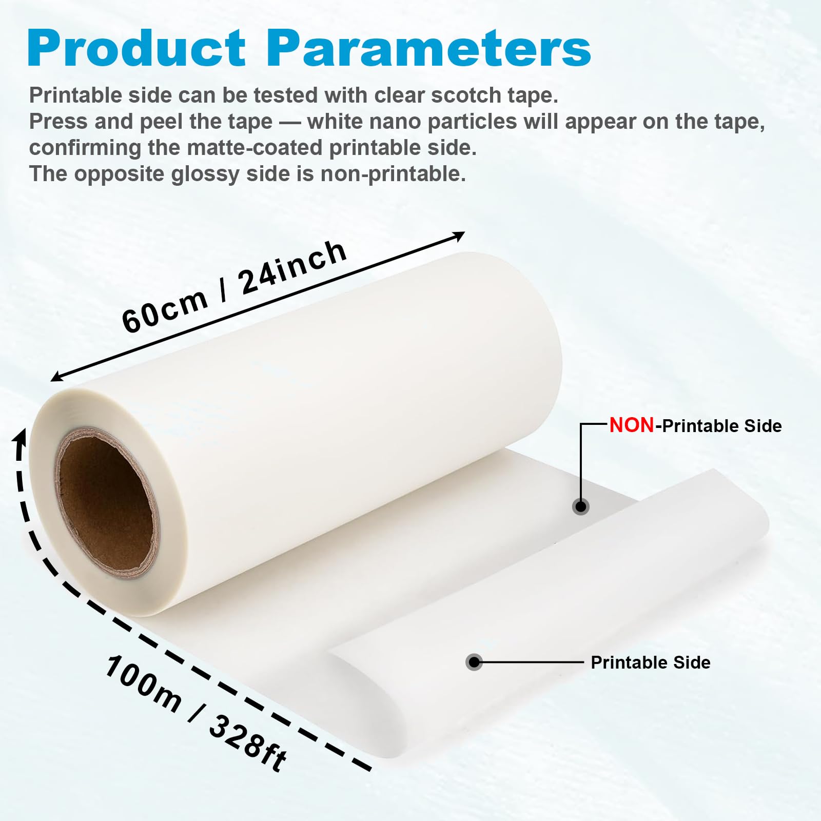 DTF Transfer Filmi Ruloları 24 - Commercial Printing On Fabric incelemesi ve fiyatı
