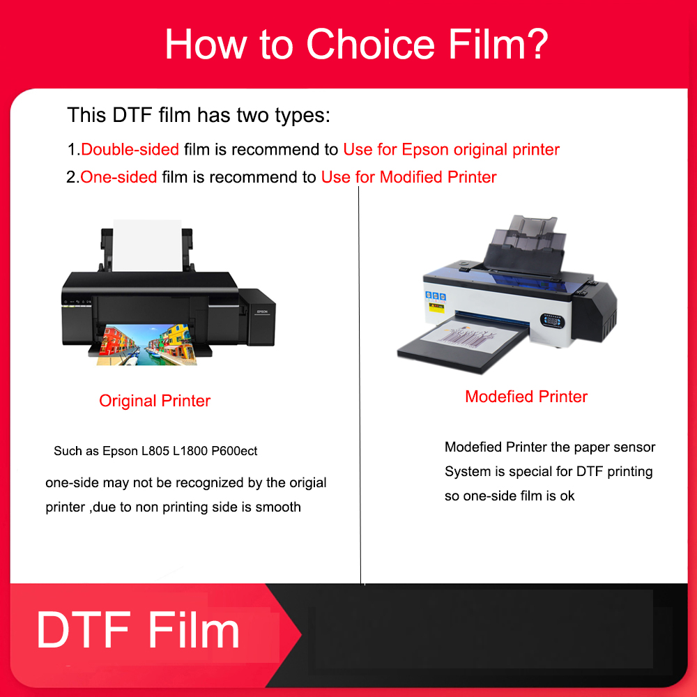 A4 DTF Transfer Filmi PET Isı  - Dtf Film Roll A3 incelemesi ve fiyatı