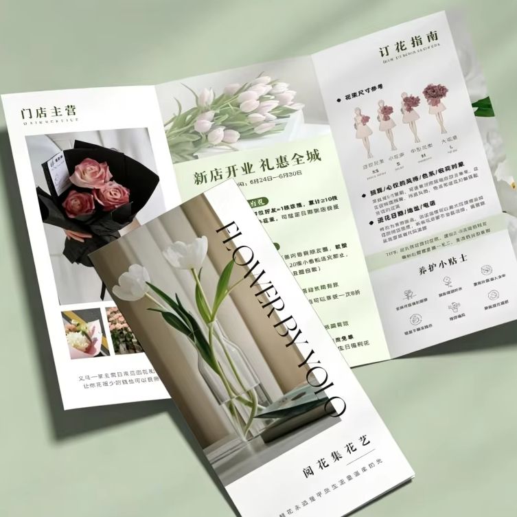 Restoran ve Güzellik Salonu iç - Commercial Flyer Printing incelemesi ve fiyatı