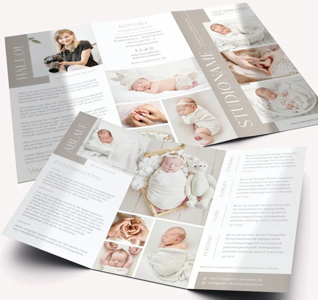 Restoran ve Güzellik Salonu iç - Commercial Flyer Printing incelemesi ve fiyatı