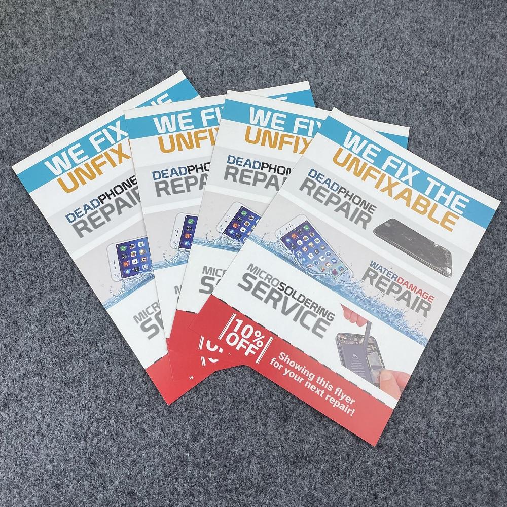 200 adet, özel tasarım A5 ve A - Commercial Flyer Printing incelemesi ve fiyatı