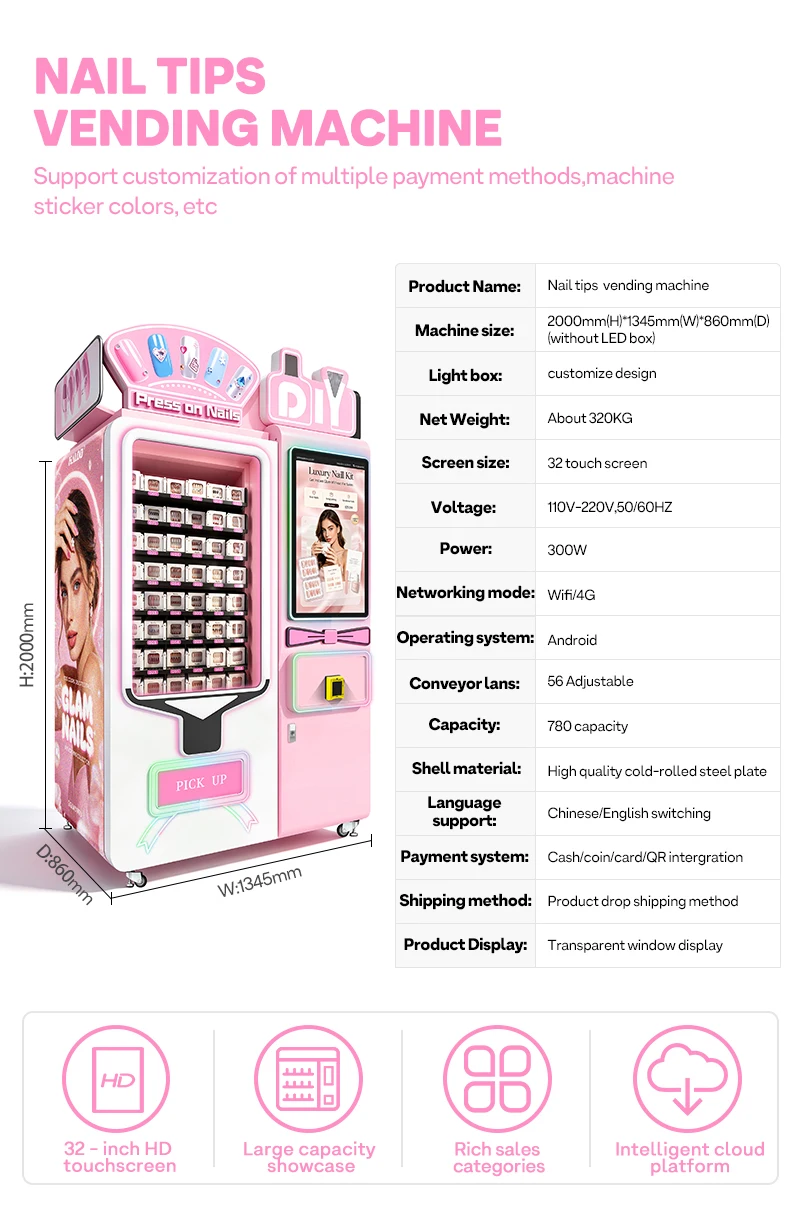 FL Ticari Tırnak Otomatı, Tırn - Commercial Nail Printing Machine incelemesi ve fiyatı