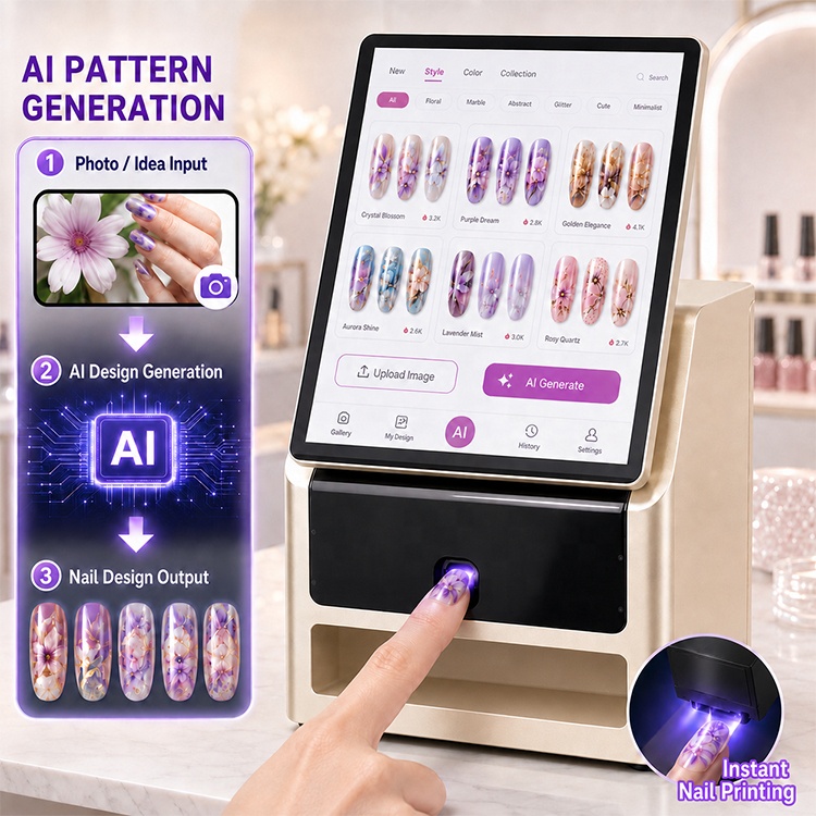 Yeni Çıkış Ürünü 2026 AI Tırna - Commercial Nail Printing Machine incelemesi ve fiyatı