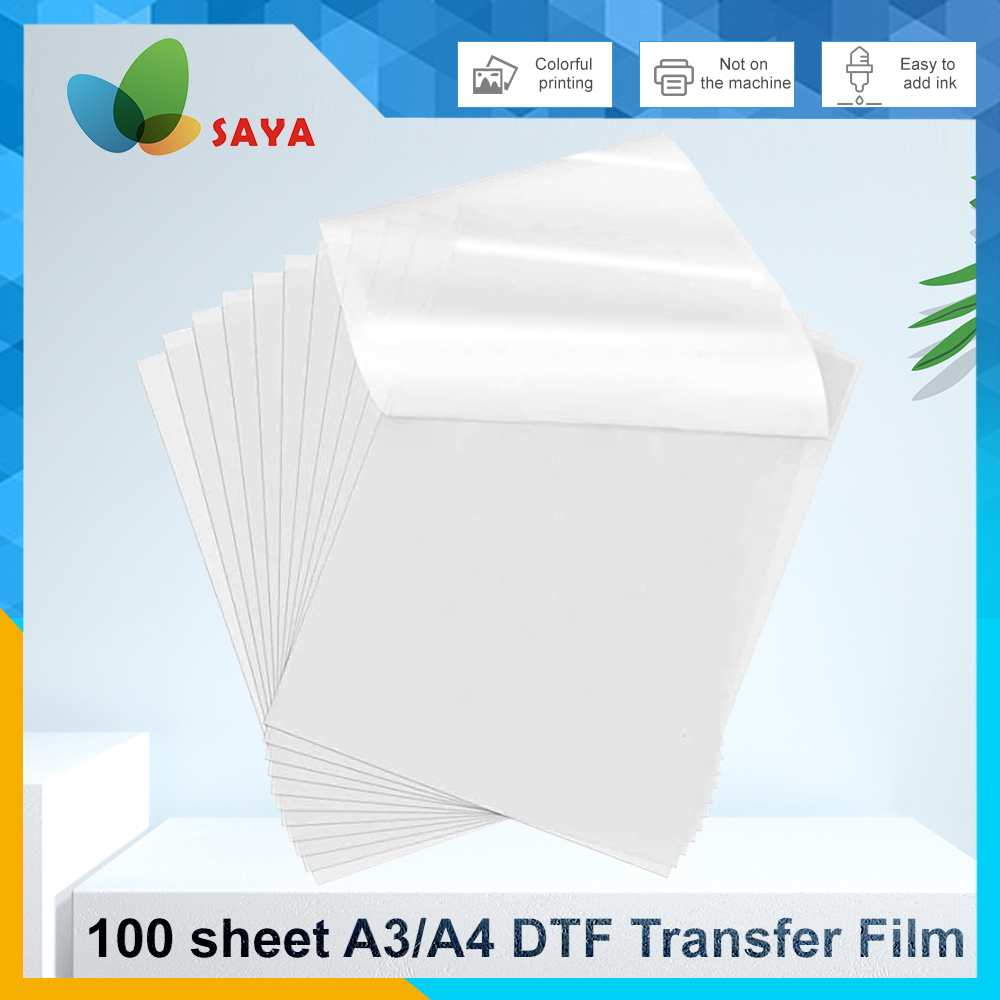 50/100 Adet DTF Film A3/A4 Çif - Dtf Film Roll A3 incelemesi ve fiyatı
